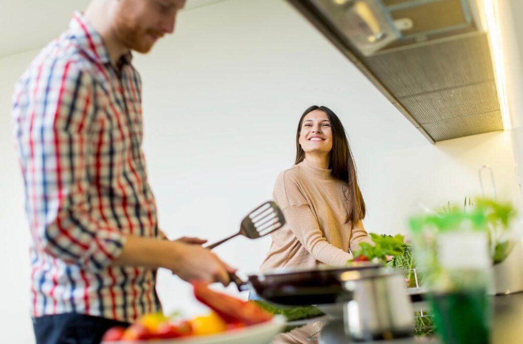 Qué es una cocina mixta con vitro y gas