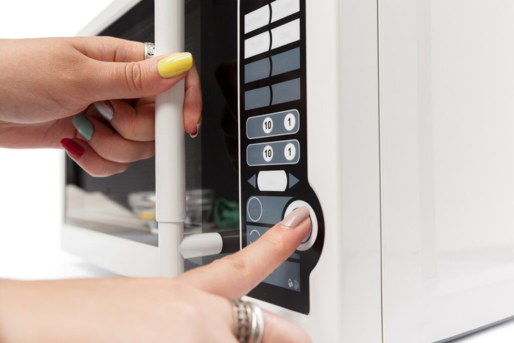 Sabes qué potencia del microondas utilizar?