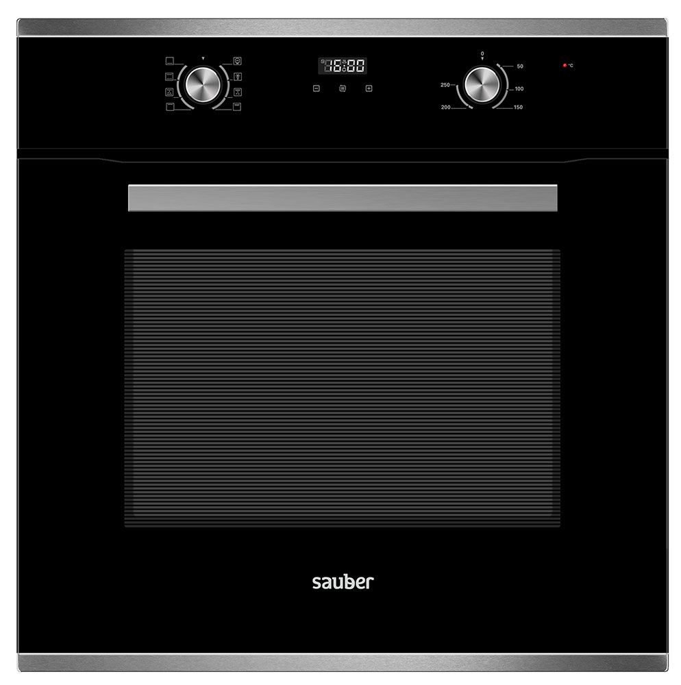 Sauber SHM03B - Horno Multifuncion Negro