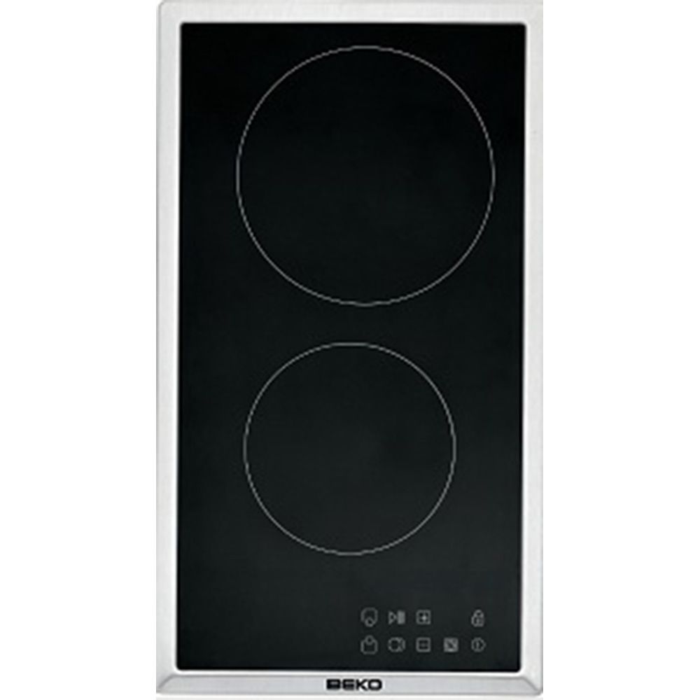 BEKO HDMC 32400 TX - ENCIMERA MODULAR VITROCERAMICA 2 ZONAS DE COCCION ANCHO 30 CM