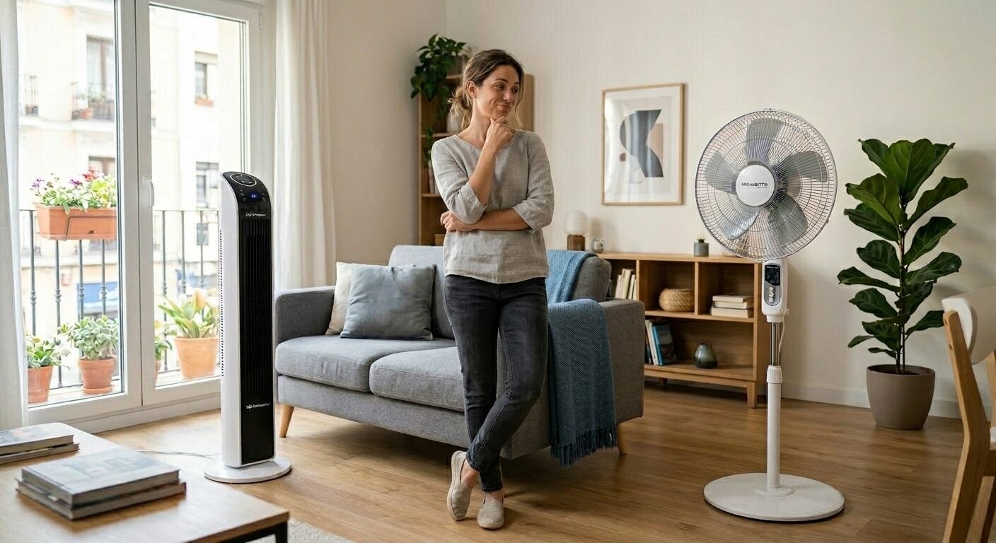 ¿Ventilador de torre o de pie? ¿Cuál elegir?