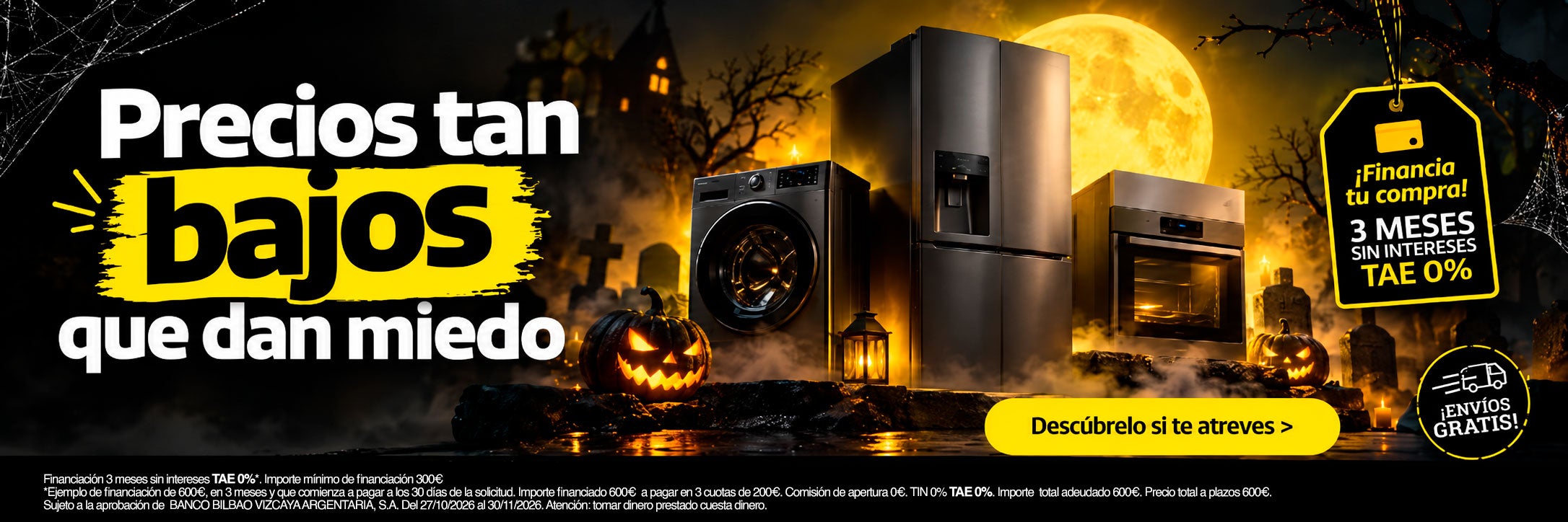 Ofertas Halloween electrodomésticos